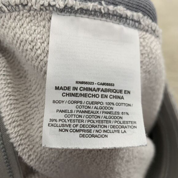 Vtg NIKE AIR Heritage Post Game Shorts Mens S Sweat Heather Grey Black Camo - Picture 7 of 7